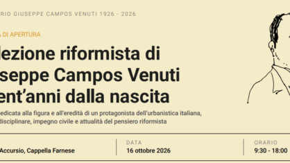 La lezione riformista di Giuseppe Campos Venuti a cent’anni dalla nascita