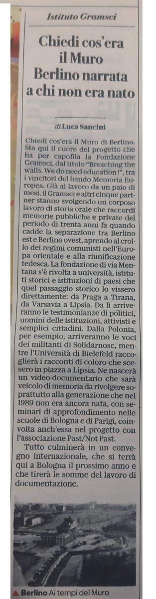 Repubblica di Bologna 7/11/2019